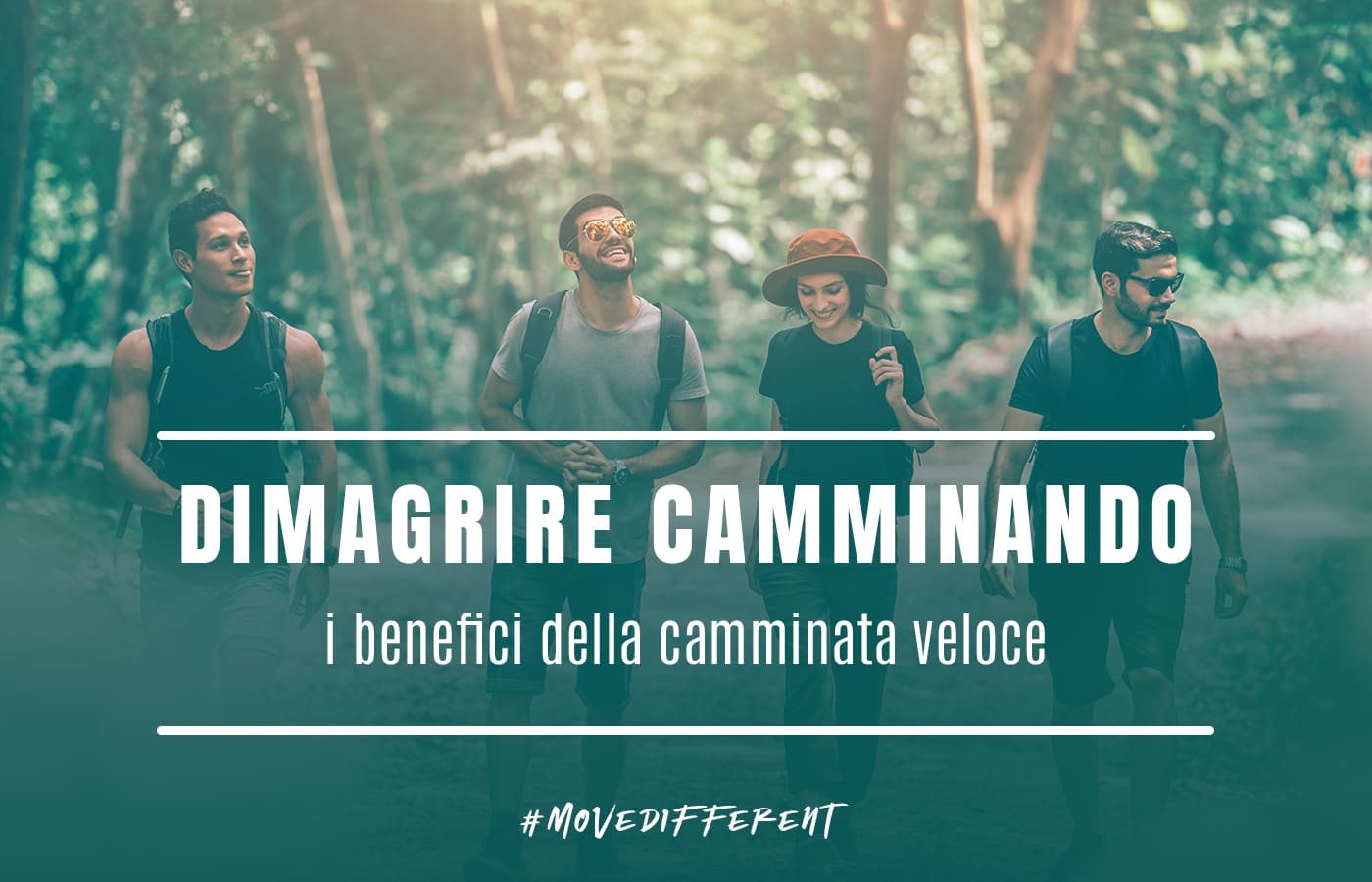 Dimagrire camminando: i benefici della camminata veloce